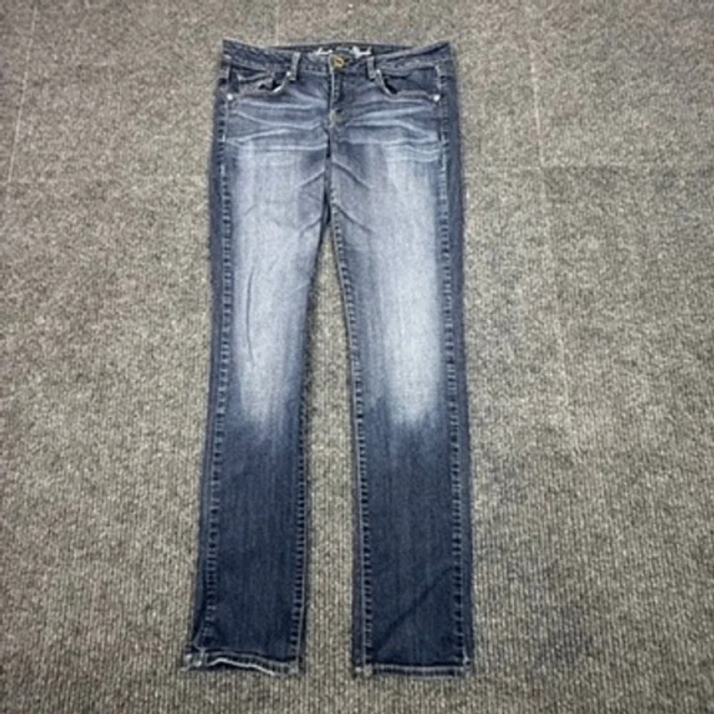American Eagle Skinny Jeans Womens 10 Regular Medium Wash Stretch Denim